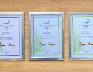 McCallums Wins Instep Award as it tops Apparelmasters Instep Carbon and Sustainability League